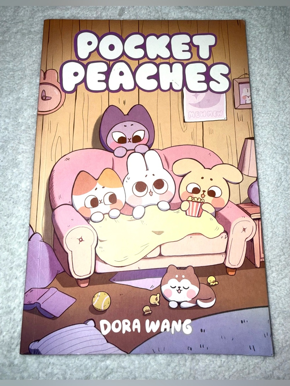 Pocket Peaches by Dora Wang Comic Book, Brand New